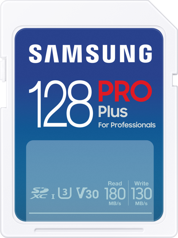 Samsung PRO Plus 128GB SDXC + Kaartlezer