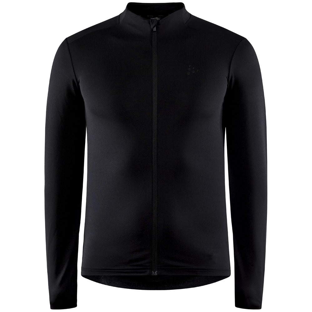 Fietsshirt - Craft Adv Essence Jersey lange mouw - M - Heren - Zwart