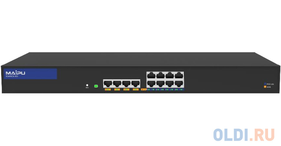 Maipu IGW500-200 internet gateway, integrated Routing, Switching, Security, Access Controlle, 12*1000M Base-T(Controller Mode: 64 Units AP; Gateway Mo