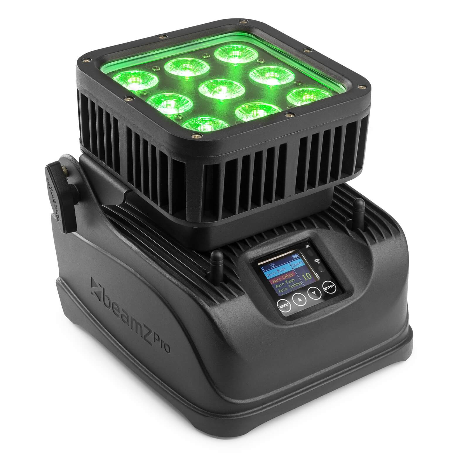 BeamZ StarColor72B accu uplight- IP65 waterdicht - RGBWA LED's