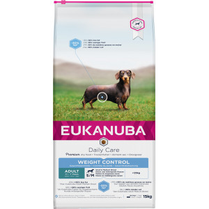 Eukanuba Daily Care Adult Weight Control Small/Medium hondenvoer 2 x 2,3 kg