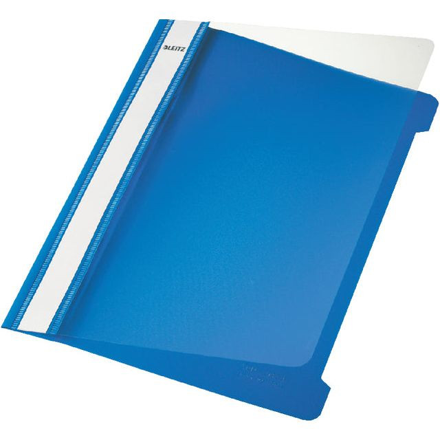 Snelhechter Leitz standaard A5 PVC blauw