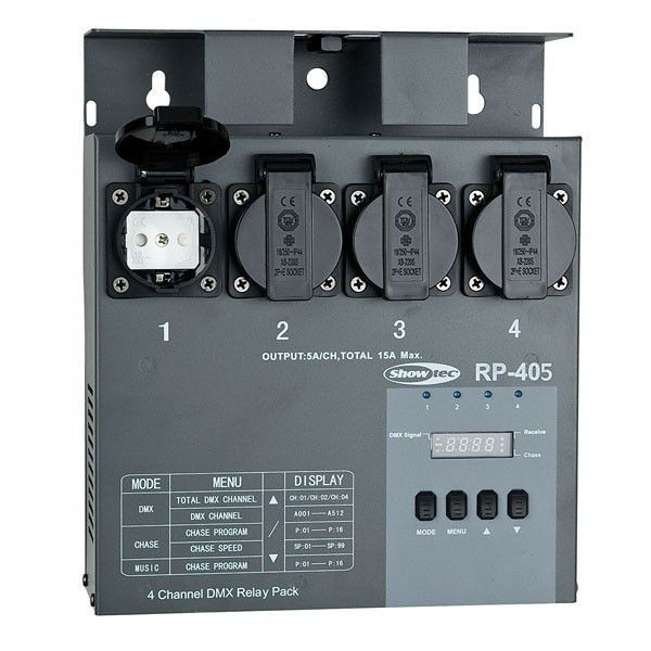 Showtec RP-405 MKII Relay Pack Switchpack