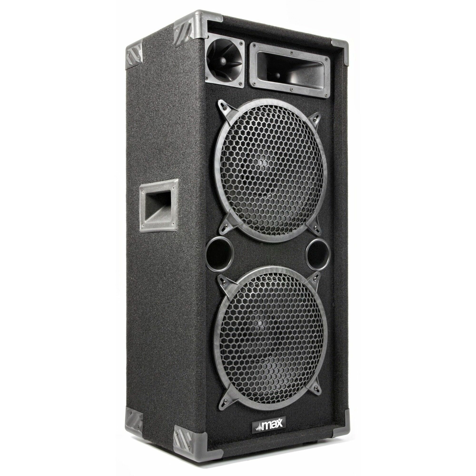 Retourdeal - MAX Disco Speaker MAX210 1000W 2x 10"