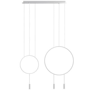 Estiluz - Revolta L92.1S1D hanglamp Wit