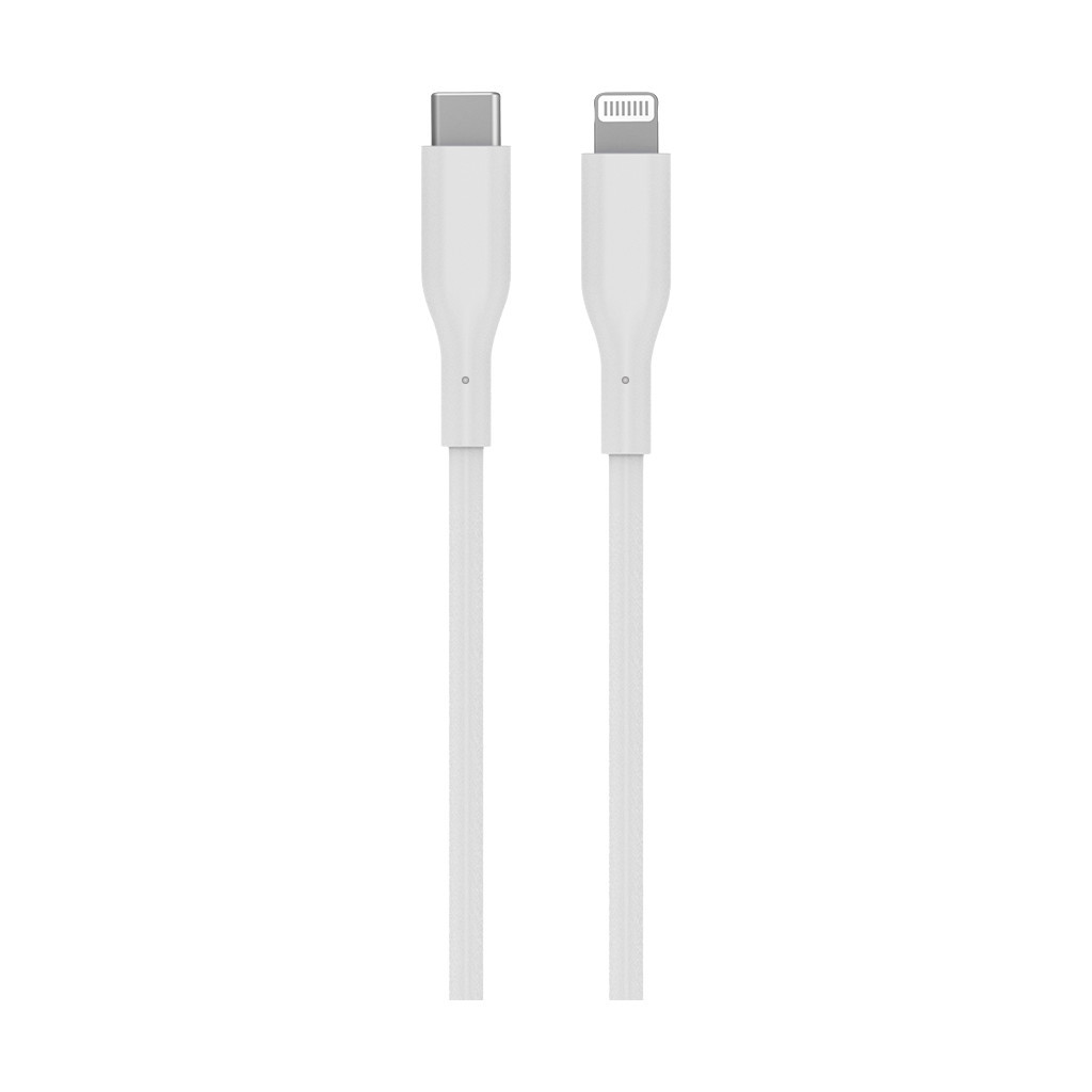 Veripart Usb C naar Lightning Kabel 2m Kunststof Wit