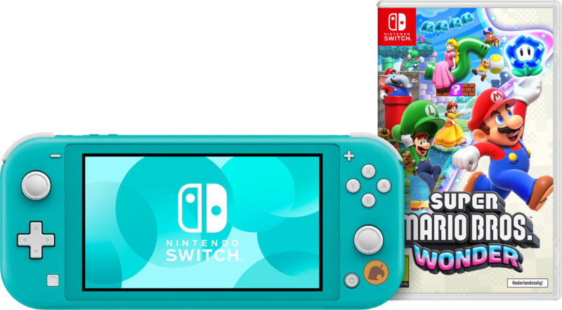 Nintendo Switch Lite Turquoise + Super Mario Bros. Wonder