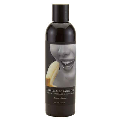 Earthly body Banana Edible Massage Oil - 8 fl oz / 237 ml