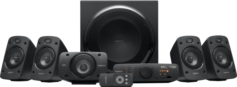 Logitech Z906 5.1 Surround Sound Pc Speaker + Receiver