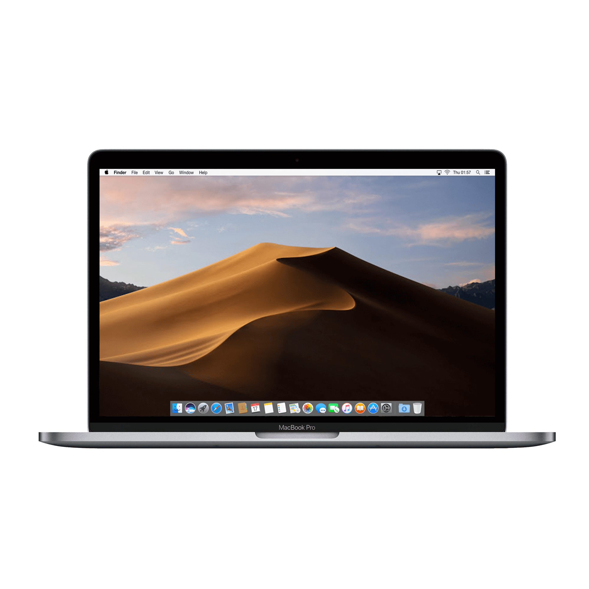 Refurbished MacBook Pro 13 inch Touchbar i5 2.3 8 GB 256 GB Licht gebruikt