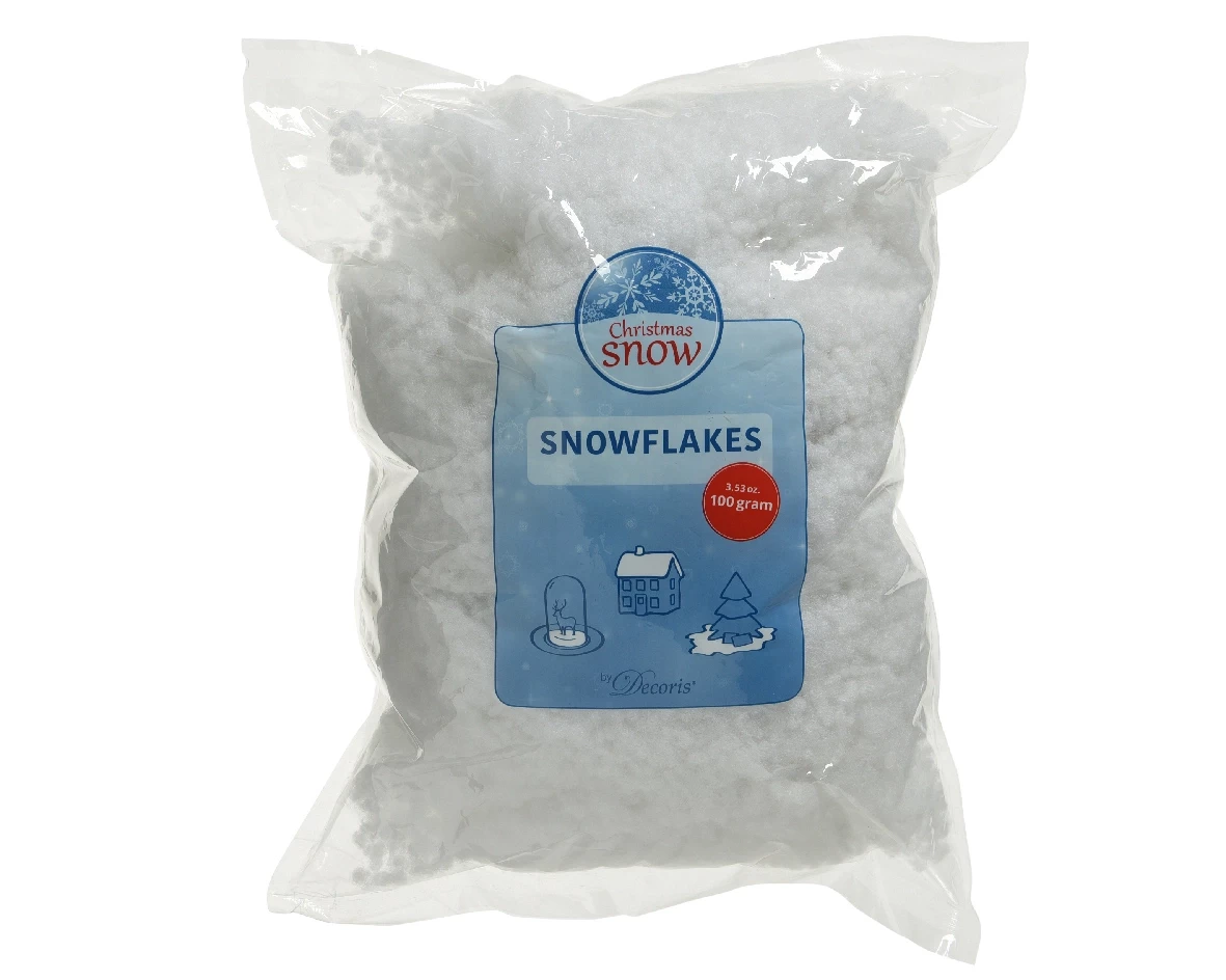 Kaemingk Sneeuwvlokken 100g wit