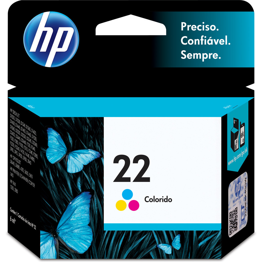 HP 22 Cartridge Kleur