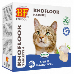 BF Petfood Tabletten Knoflook Naturel voor de kat 2 verpakkingen