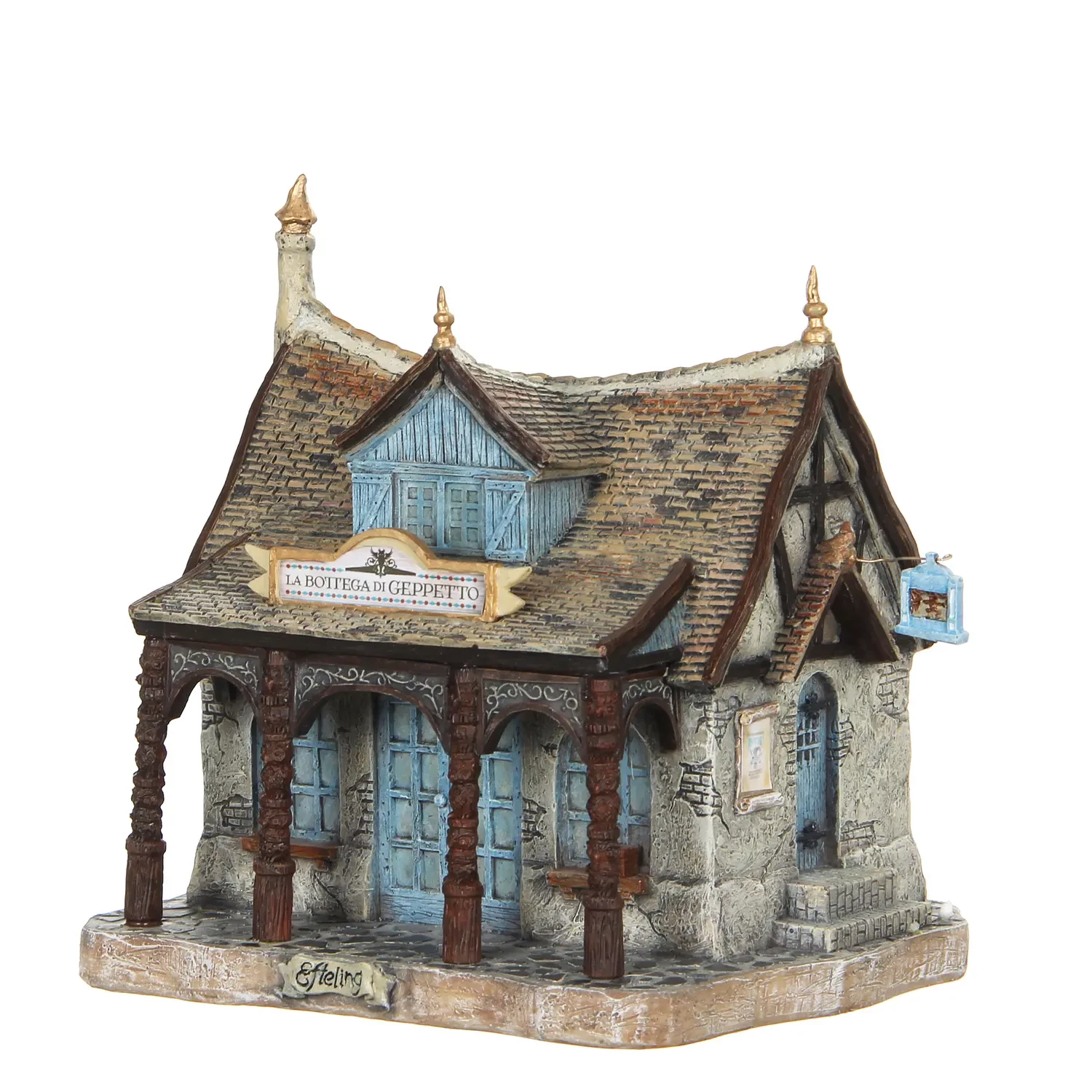 Efteling Huis van Gepetto 19x14,5x19cm