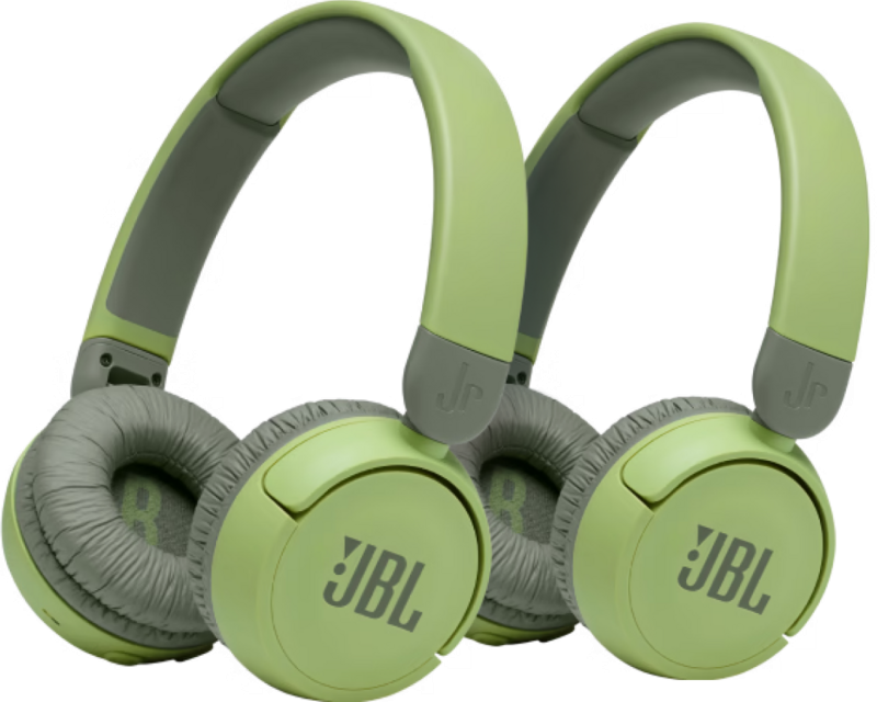 JBL JR310BT Groen duopack