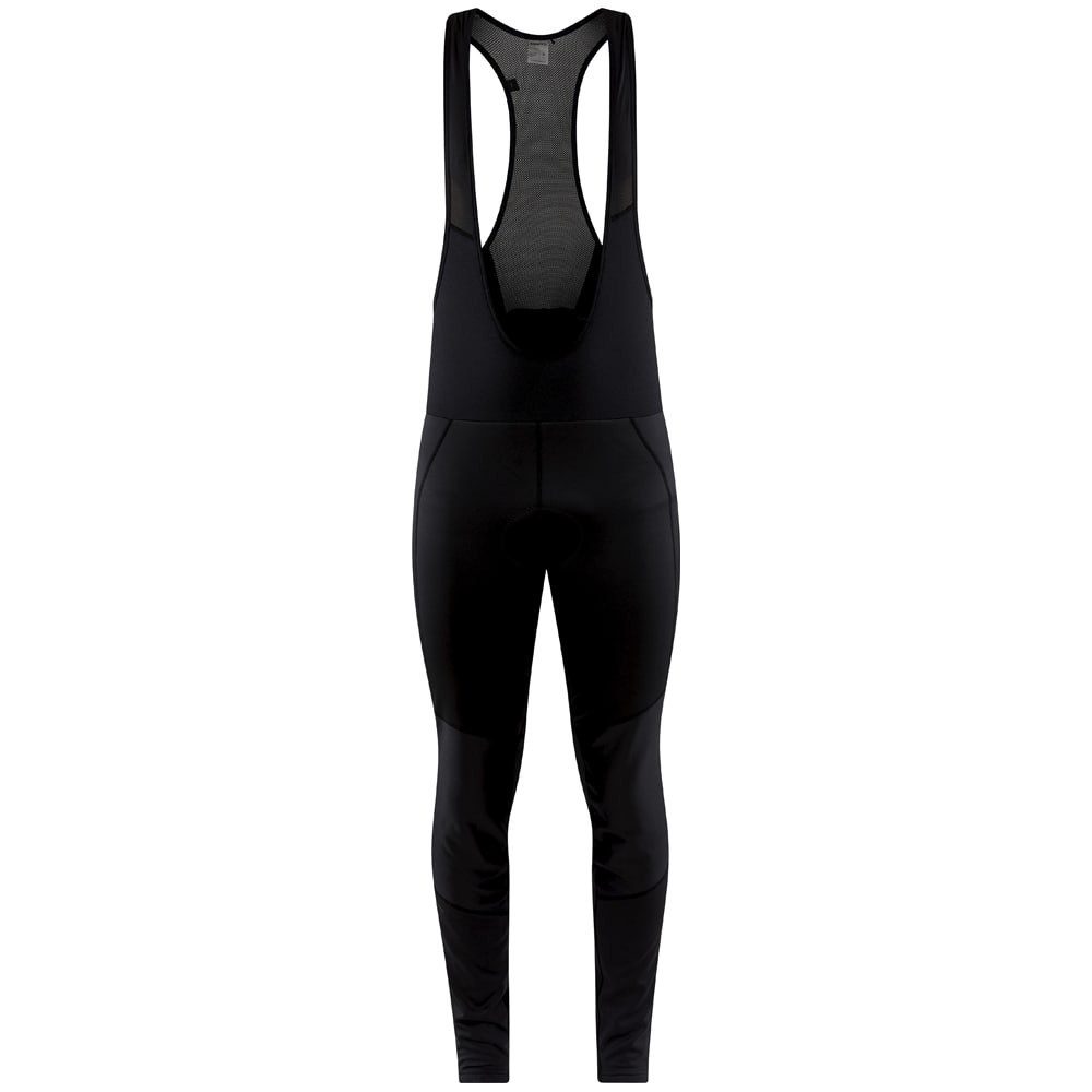 Fietsbroek - Craft Core SubZ Wind Bib Tights - S - Heren - Zwart