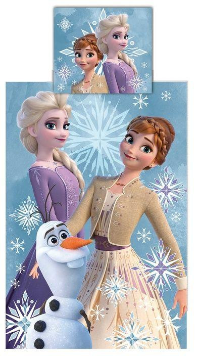 Frozen Dekbedovertrek Anna en Elsa - Eenpersoons - 140 x 200 cm - Katoen