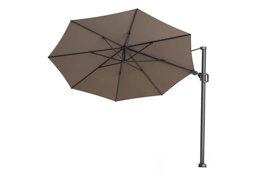 Platinum | Zweefparasol Challenger T² Premium Ø350 cm | Havana