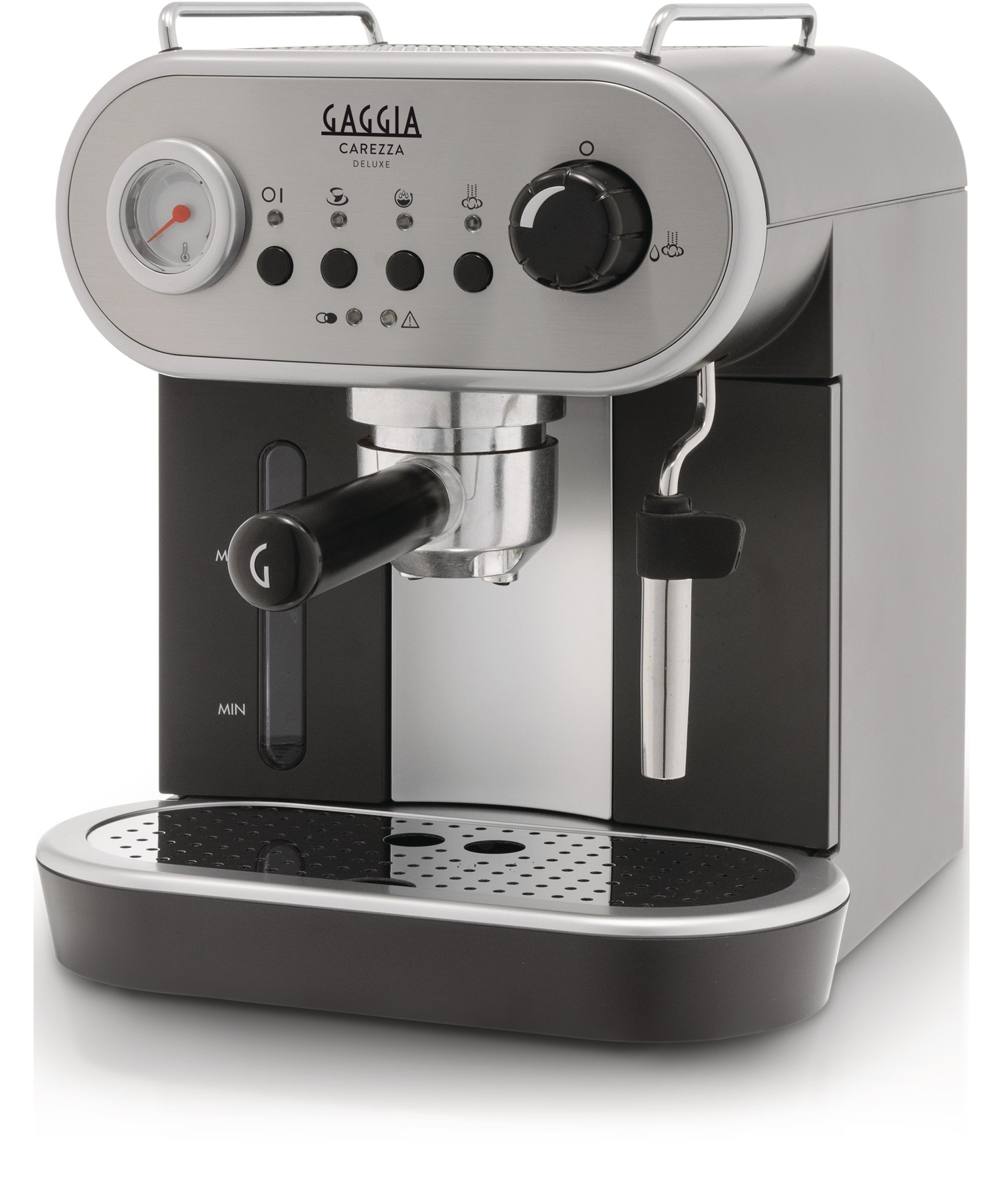 Gaggia Carezza DeLuxe Espresso apparaat Zwart