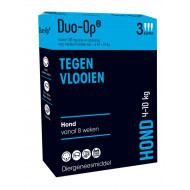 Duo-Op spot-on anti-vlooienmiddel voor de hond 100 mg (4 - 10 kg) 2 x 3 pipetten