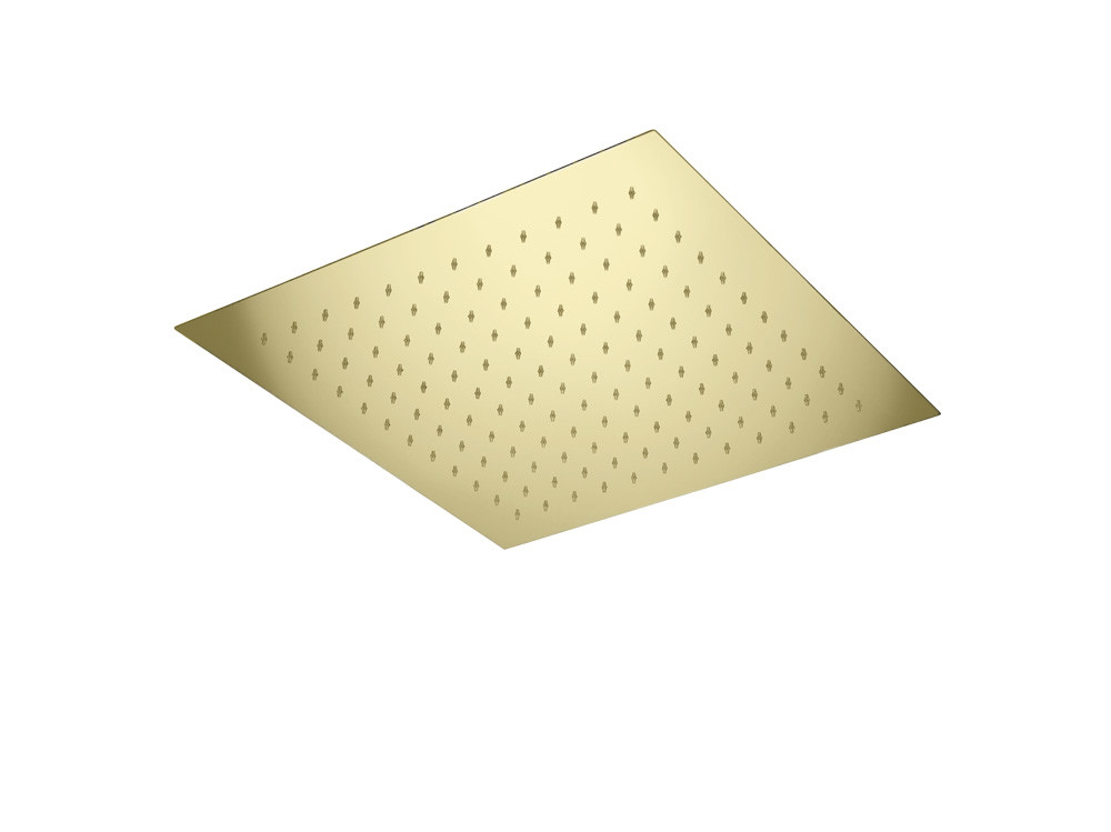 Bellezza Bagno Clip On inbouw hoofddouche 44x44cm goud