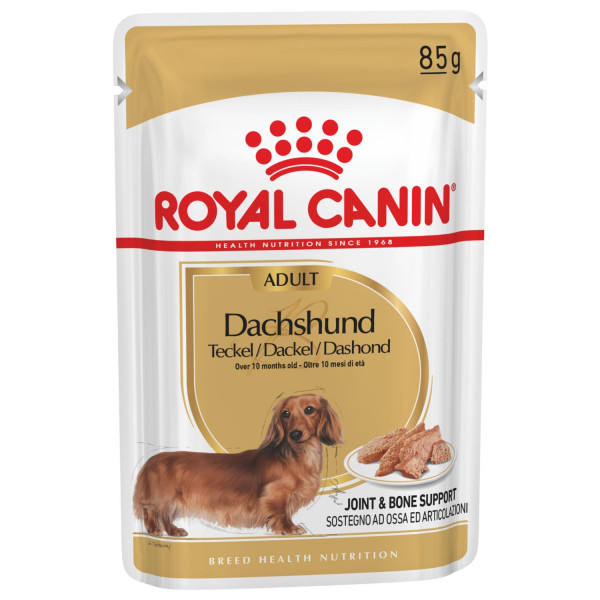 Royal Canin Adult Dachshund (Teckel) natvoer 3 dozen (36 x 85 g)