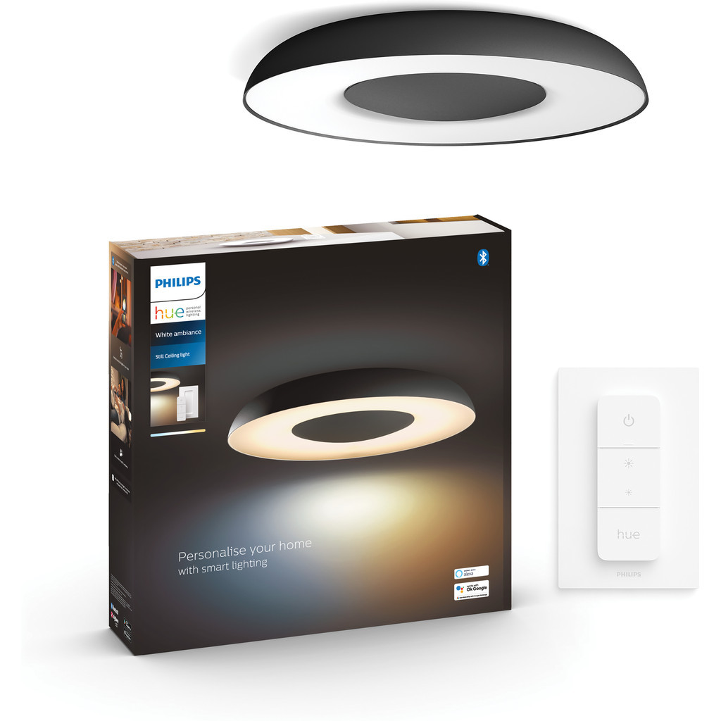 Philips Hue Still plafondlamp Zwart