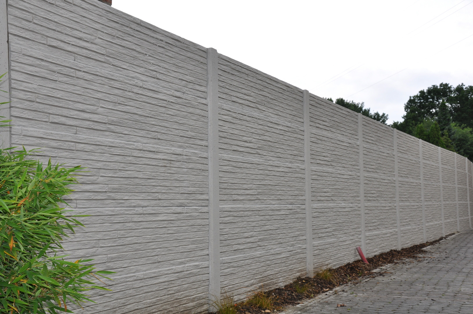 Betonschutting Tilestone enkelzijdig 200x200cm