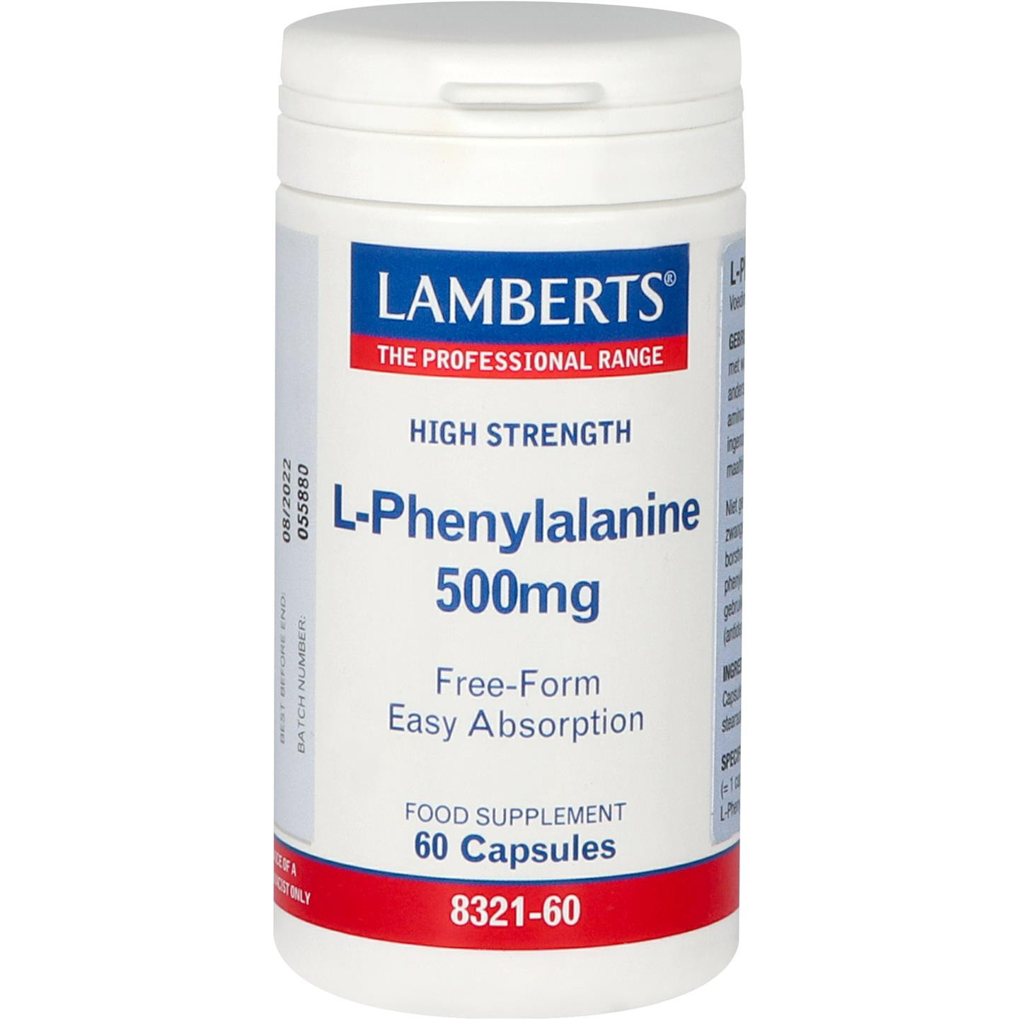 L-Phenylalanine 500 mg