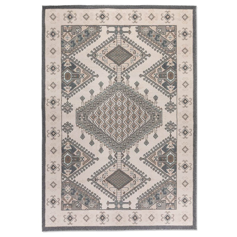 Vloerkleed Bohemian Lakan Grijs - Hanse Home Terrain - 80x120 cm - Rechthoek - Dekbed-Discounter.nl