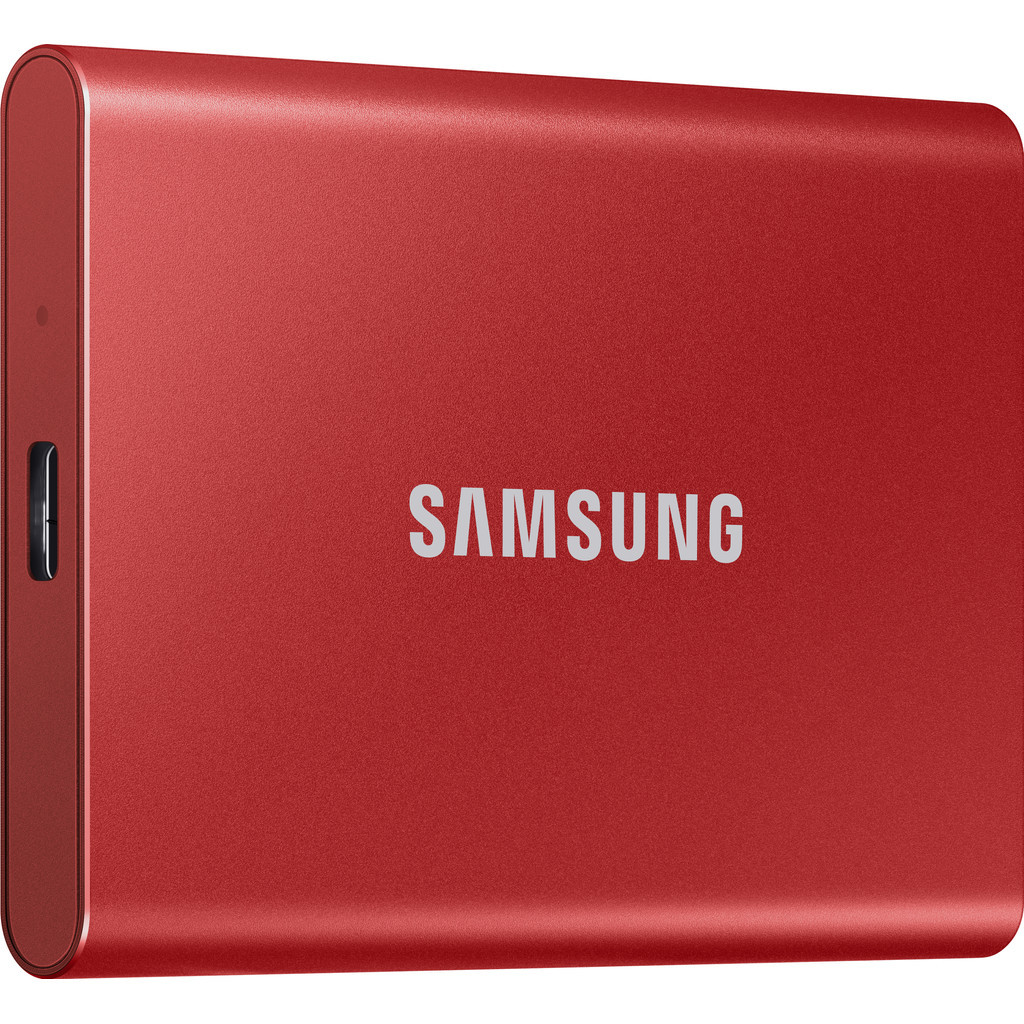 Samsung Portable SSD T7 500GB Rood