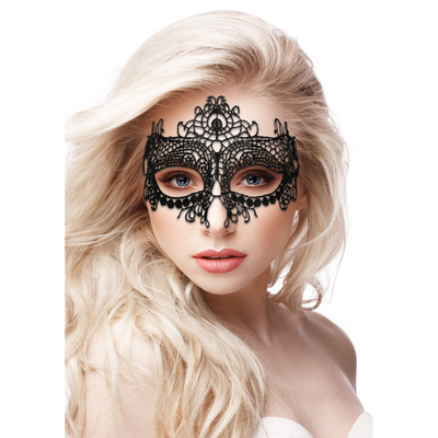 Ouch! by Shots Queen - Black Lace Mask