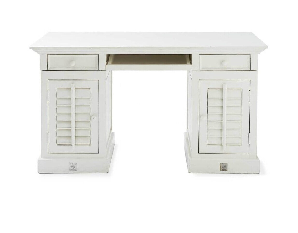 Rivièra Maison Bureau New Orleans 150 x 70cm - Wit