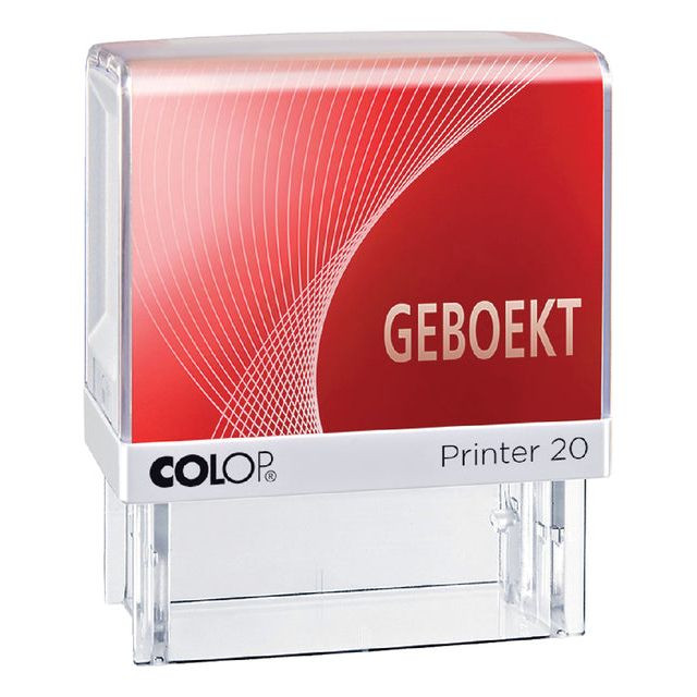 Colop formulestempel Printer tekst: GEBOEKT