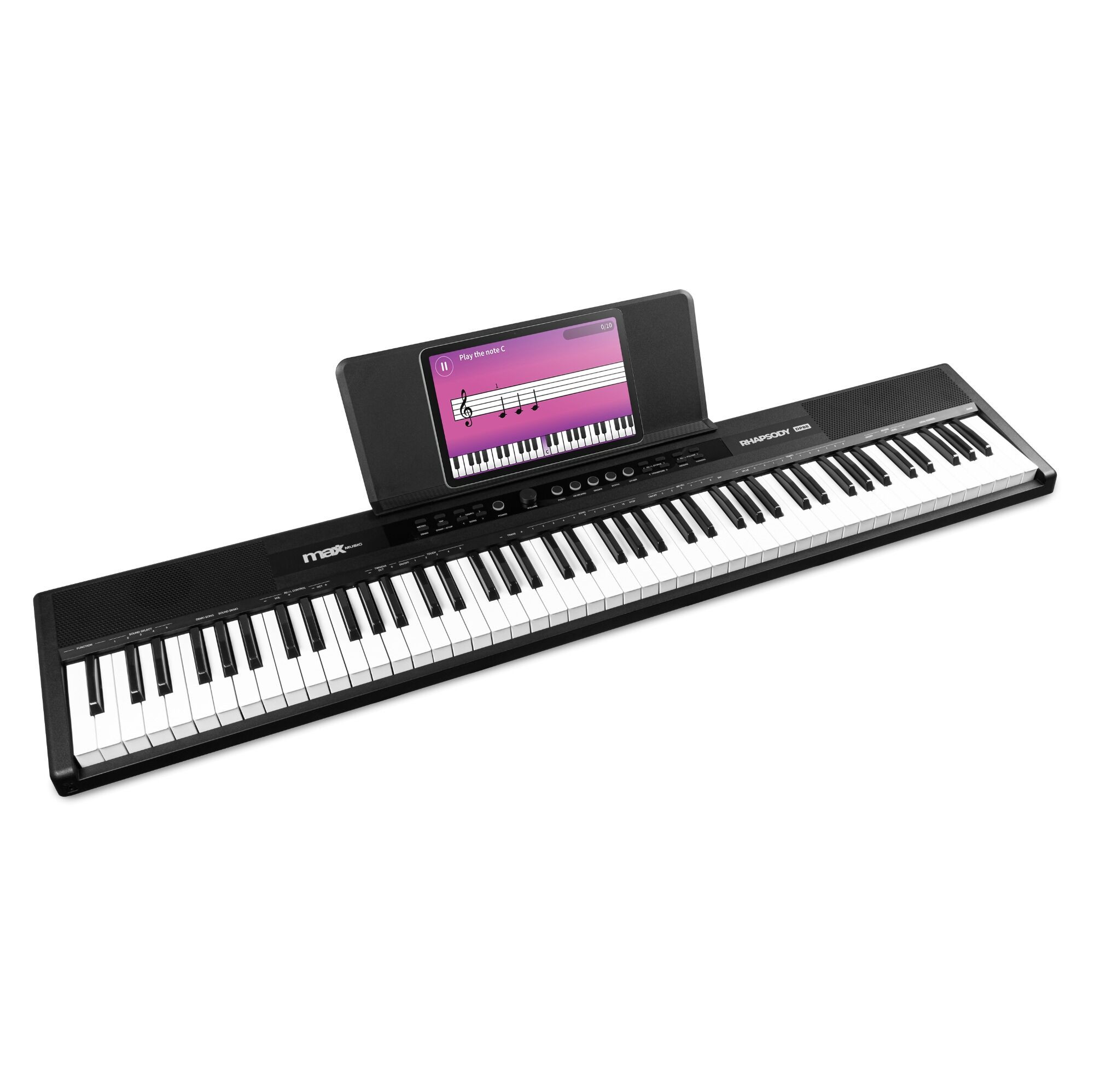 MAX RhapsodyDP88 Digitale Piano - Professioneel keyboard met 88