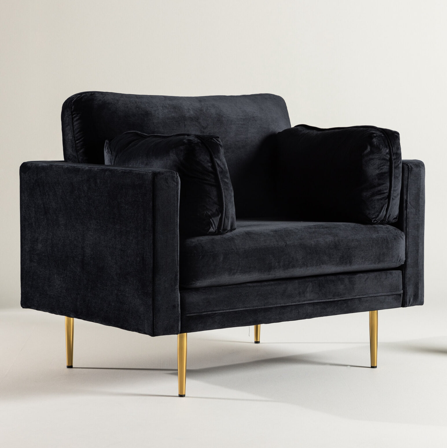 Nohr Fauteuil Tylan Velvet - Zwart