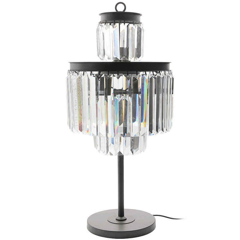 Настольная лампа 1920S Odeon Clean Glass Table Lamp Three-Level