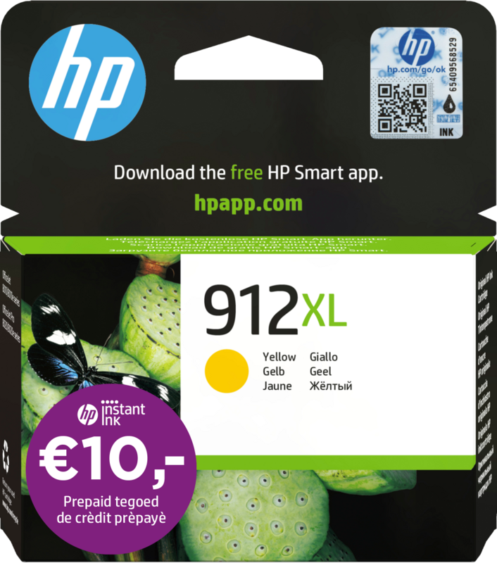 HP 912XL Cartridge Geel