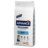 Advance Maxi Light met kip en rijst hondenvoer 12 kg