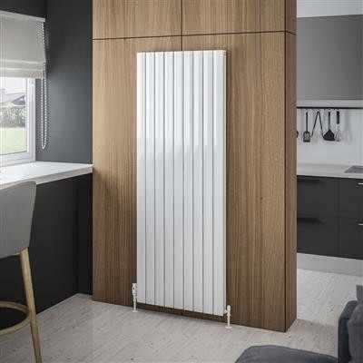 Eastbrook Addington type 20 radiator 60x180cm aluminium 2296W wit glans