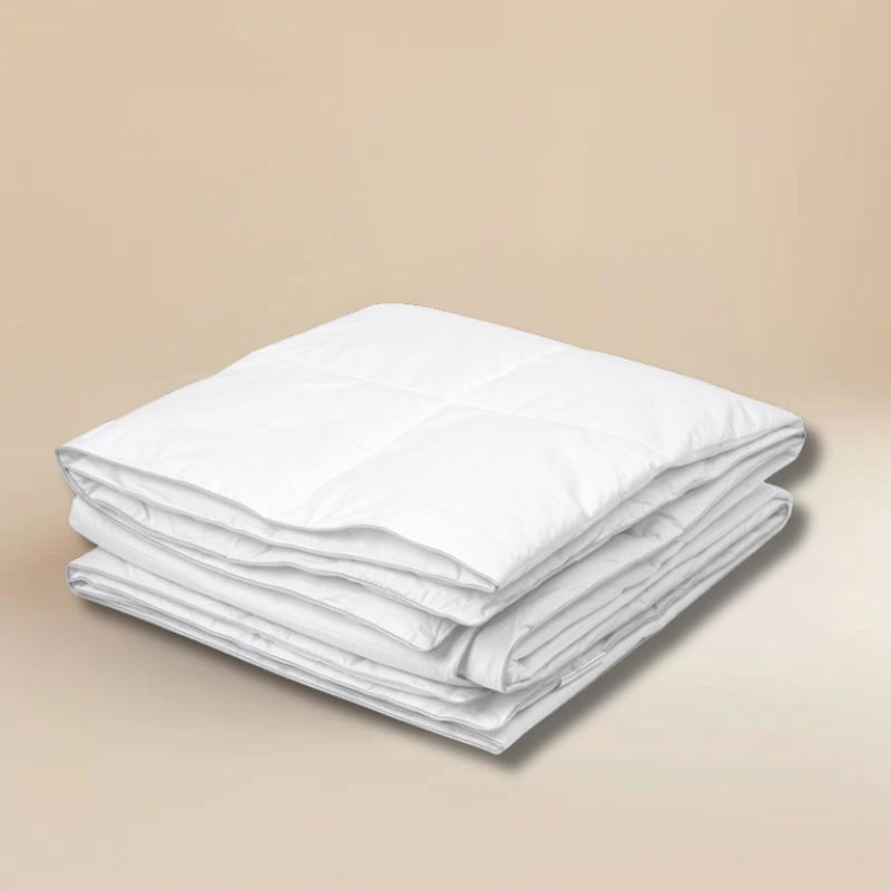 Zomerdekbed Percale Katoen Zomer - 240x200 cm (Lits-Jumeaux) - Primaviera Deluxe - 150 gram per m² - Dekbed-Discounter.nl