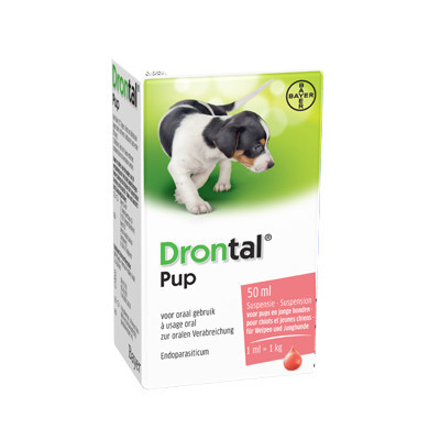 Drontal Pup Ontwormingsmiddel 50 ml 2 x 50 ml