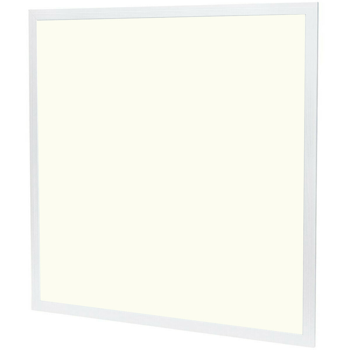 LED Paneel - Aigi Limno Slim - 60x60 - Natuurlijk Wit 4200K - 32W - Smart LED - Slimme LED - Dimbaar - Inbouw Vierkant - Mat Wit - Flikkervrij