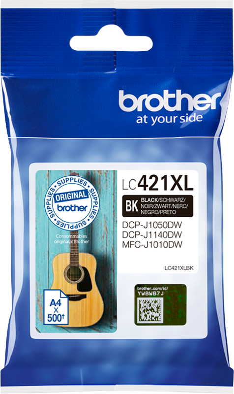 Brother LC-421XL Cartridge Zwart