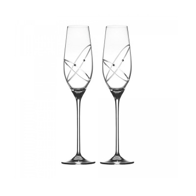 Royal Doulton Toasting Flutes Champagneglas With this Ring 0,16 l, per 2