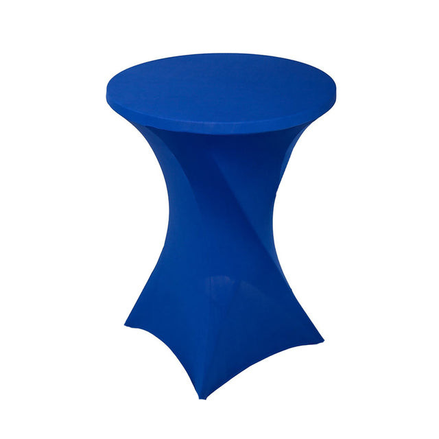 Hoes voor statafel, diameter 80 cm, blauw