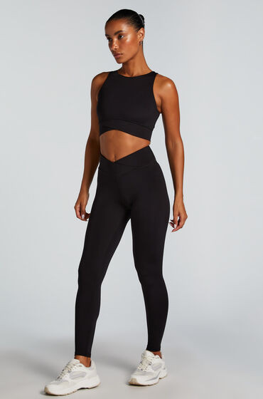 Hunkemöller HKMX sportlegging met hoge taille Zwart