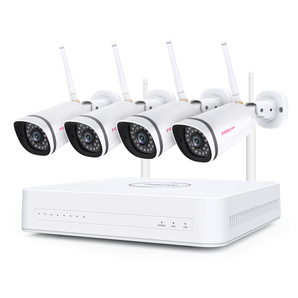 Foscam FN7108W-B4-1T, 2MP Full HD WiFi beveiligingsset