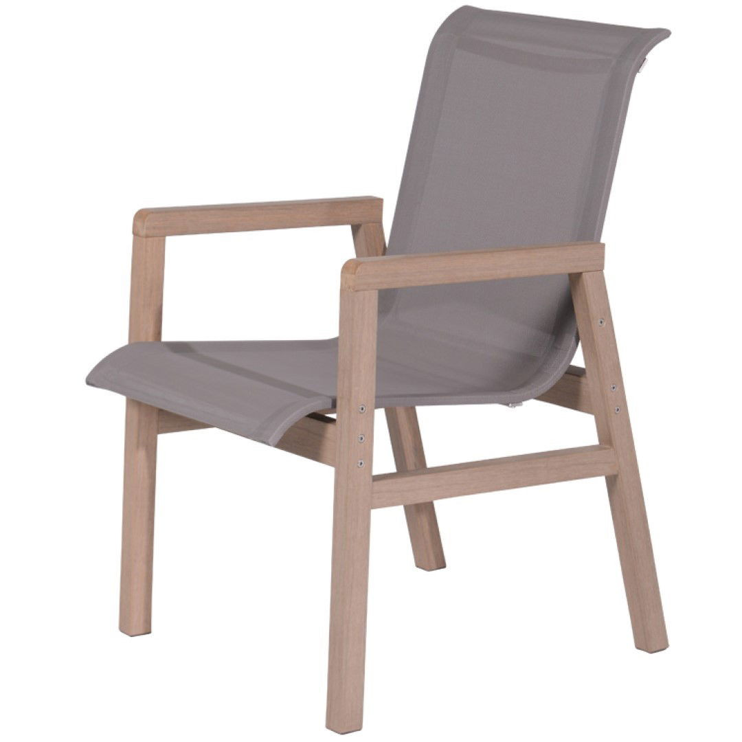 Flavium dining fauteuil vintage teak - Garden Impressions