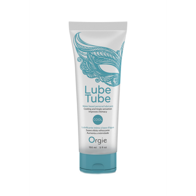 Orgie Lube Tube Cool - Waterbased Lubricant with a Cooling Effect - 5 fl oz / 150 ml